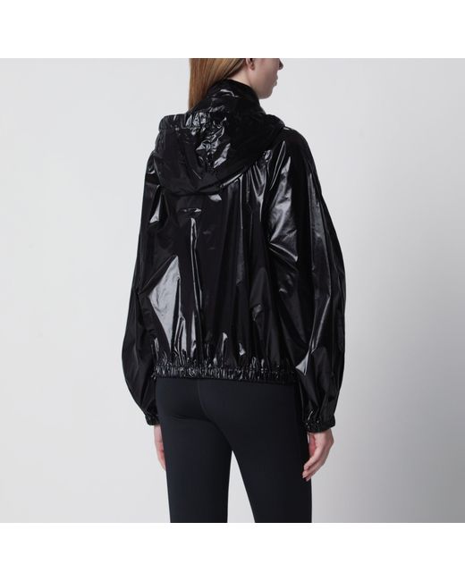 Herno Black Shiny Nylon Jacket