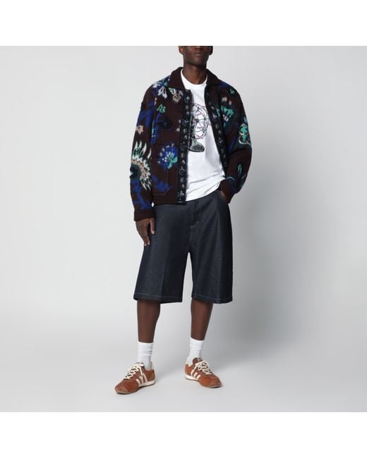 Carhartt Blue Brandon Short/Rigid for men
