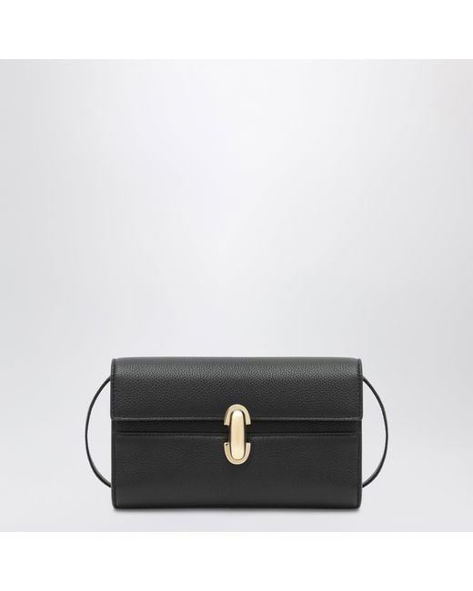 SAVETTE Black Symmetry Mini Crossbody Bag