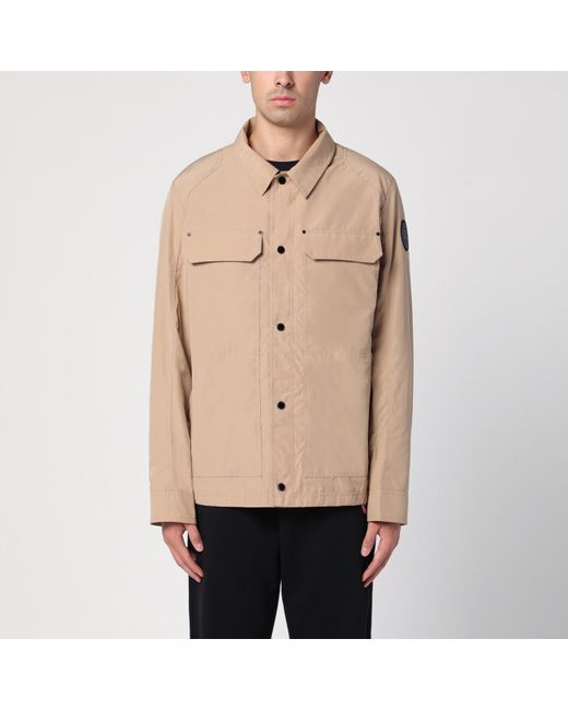 Canada Goose Natural Label Burnaby Desert Sand Shirt Jacket for men