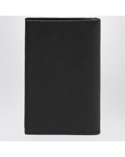 Prada Black Vertical Wallet for men