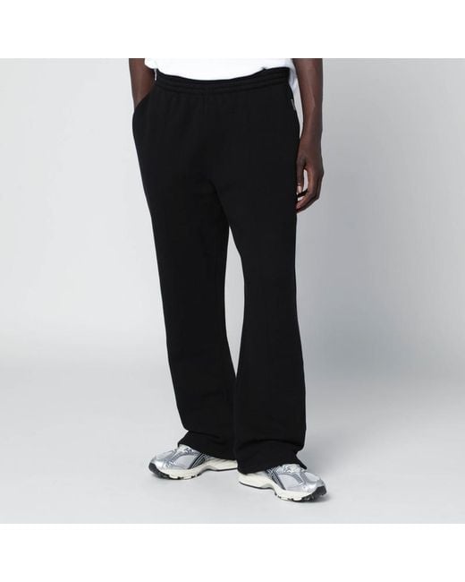 Represent Black Cotton Jogger Pants for men