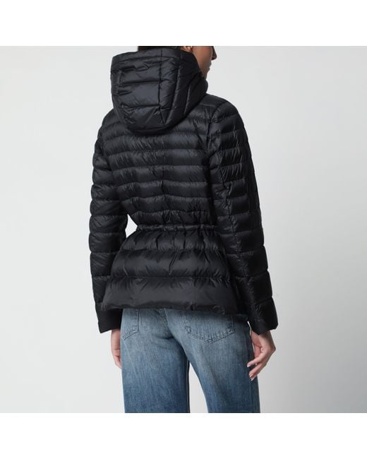 Moncler Black Down Jacket Raies