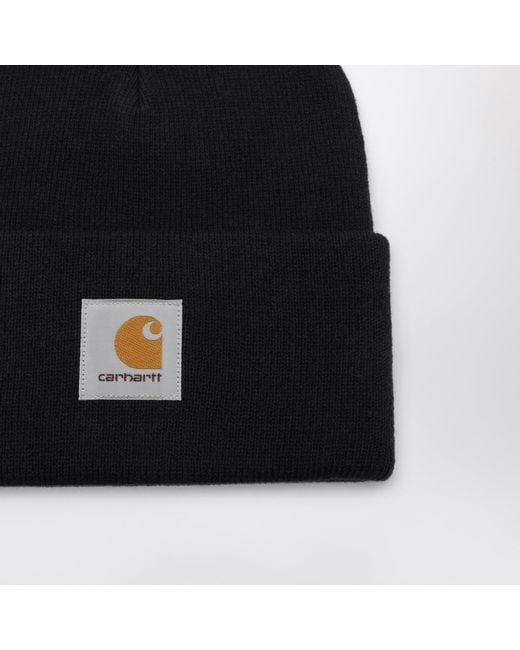 Carhartt Black Dark Acrylic Watch Beanie for men