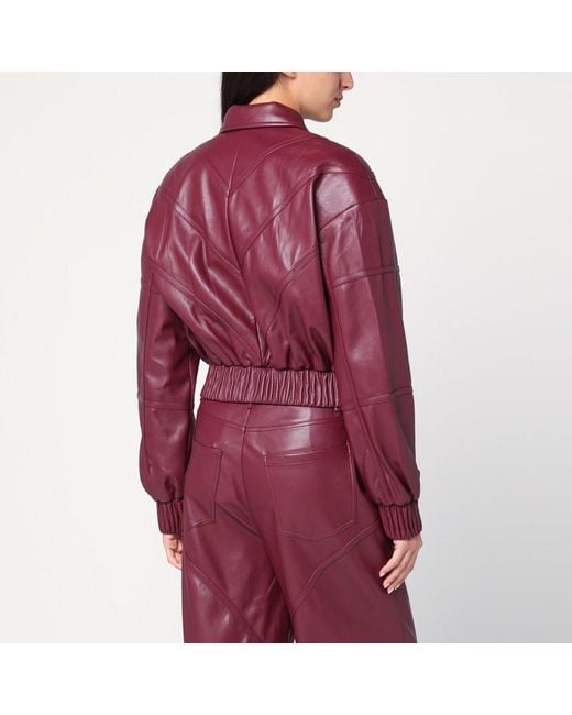 Bomber in ecopelle di ROTATE BIRGER CHRISTENSEN in Red