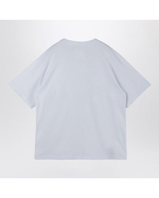 SACAI X CARHARTT WIP White Cotton T-Shirt With Logo Patch