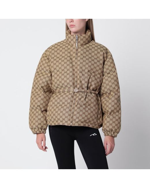 Gucci Brown Belted Jacket