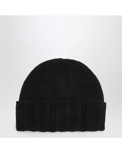 Berretto Nero di Drumohr in Black da Uomo