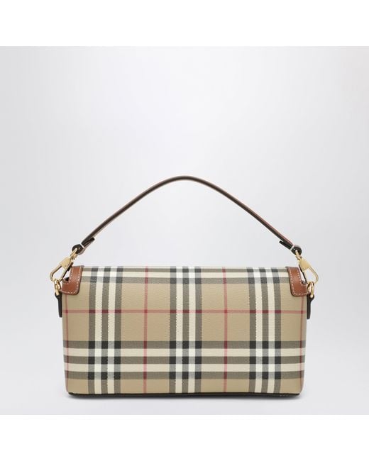 Burberry Metallic Small Note Bag With Handle