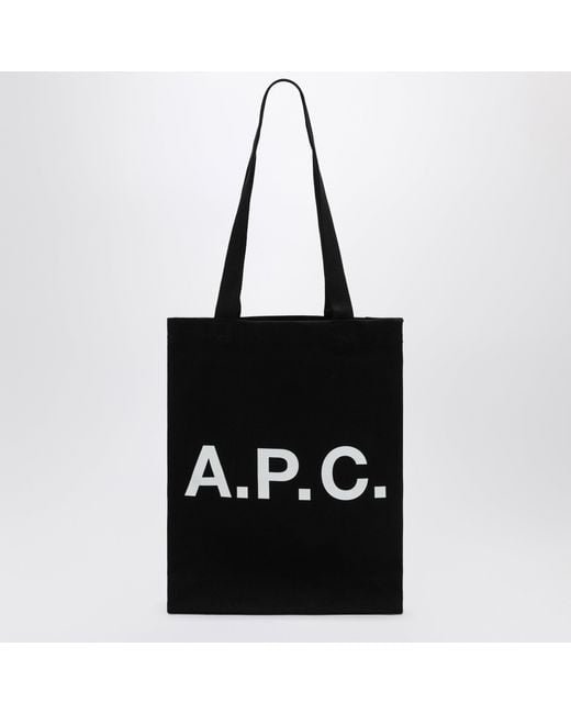 Borsa Shopping Lou Nera di A.P.C. in Black