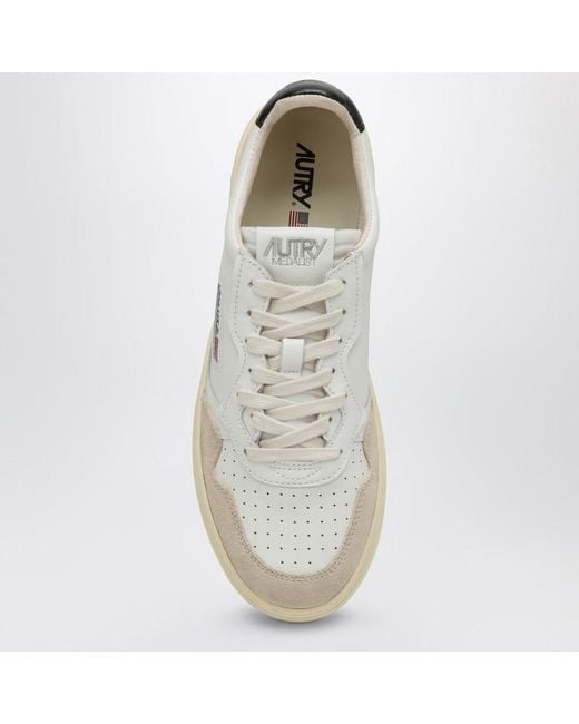Sneakers medalist low di Autry in White