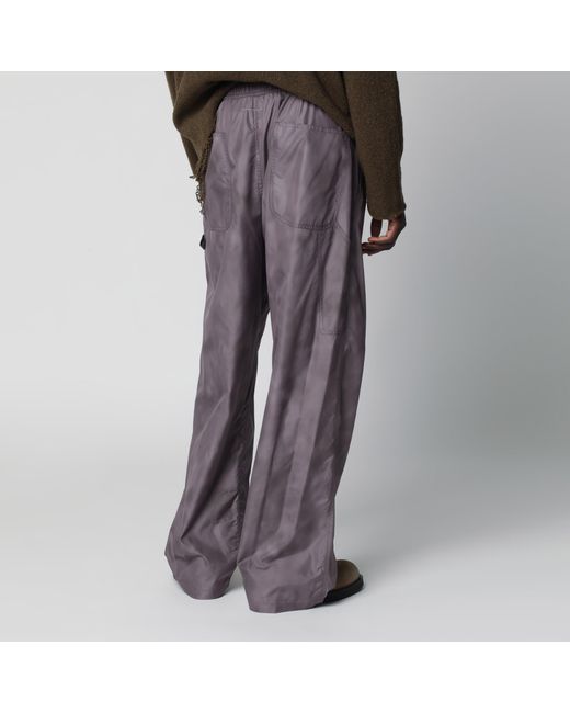 MM6 by Maison Margiela Gray Technical Fabric Trousers for men
