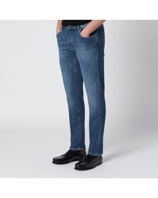PT Torino Medium Blue Slim Jeans for men