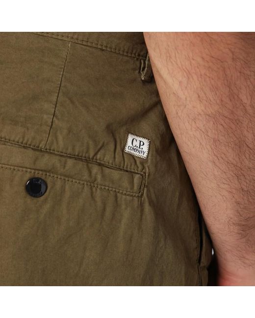 C P Company Grüne Hose Aus Baumwolle in Green für Herren