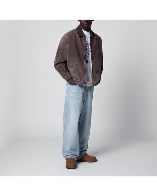 Carhartt Blue Landon Pant/Heavy Worn Bleached for men