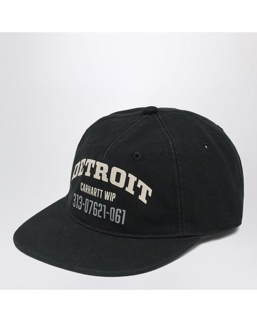 Carhartt Black Arcan Cap Dusty for men