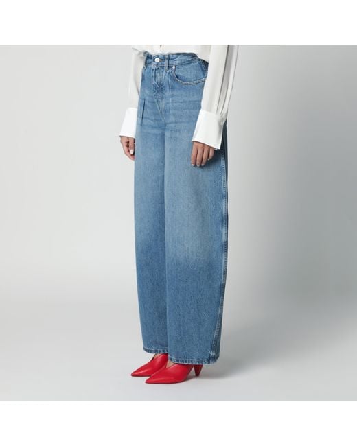 Jacquemus Blue Ovalo Jeans