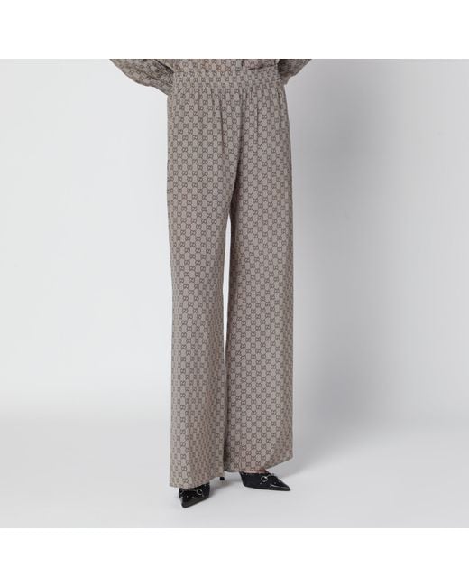 Gucci Gray Leisure Trousers