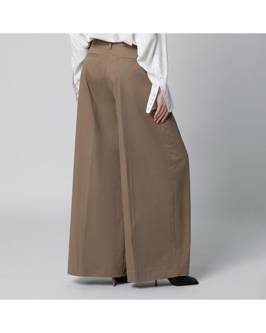 Thelatest Brown Cognac Cotton Deva Trousers