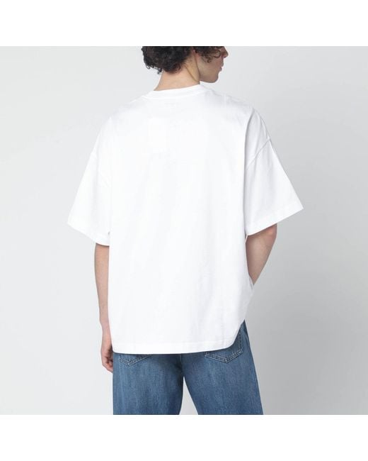 Carhartt White S/s Link Script T-shirt for men