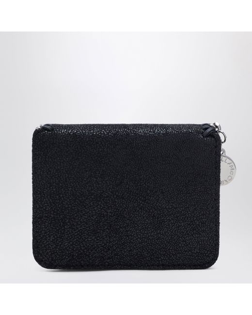 Stella McCartney Black Falabella Bi-Fold Wallet