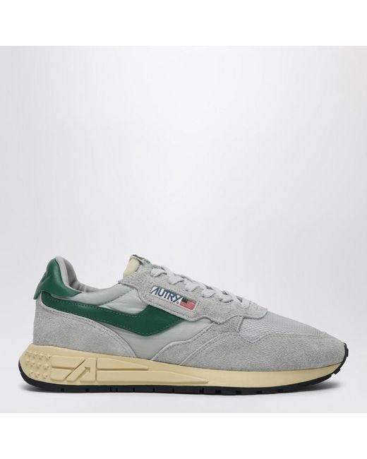 Sneakers reelwind low grigia/verde di Autry in White da Uomo