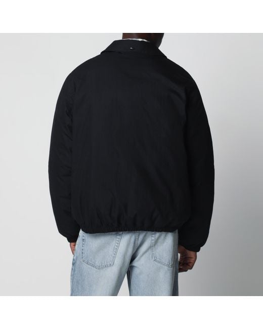 Our Legacy Black Avenue Puffa Puffer Jacket for men