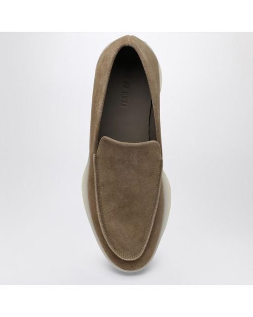 Fear Of God Brown Taupe Colored Suede Loafer for men