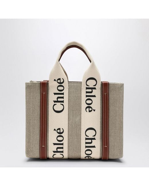 Chloé White Woody Little Bag