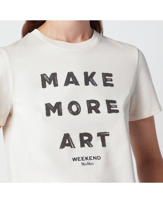 Weekend by Maxmara White Cream T-Shirt