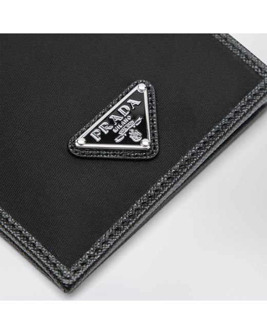 Prada Black Re-Nylon Wallet for men