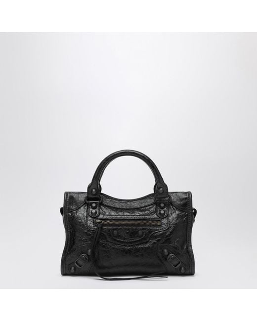 Balenciaga Black Le City Mini Tote Bag