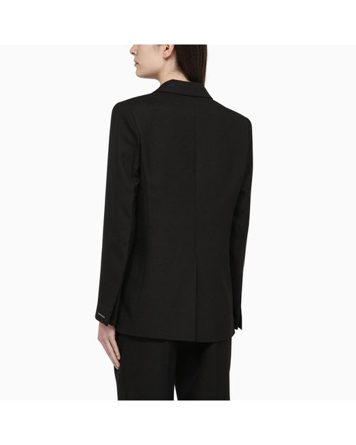 Calvin Klein Black Single-Breasted Jacket