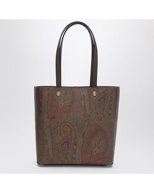 Sac Moyen Essential En Arnica Avec Pochette Etro en coloris Brown