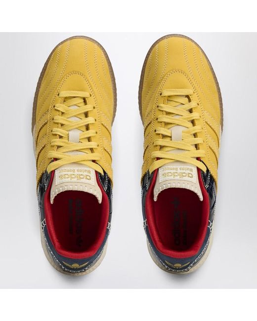 Adidas by Wales Bonner Yellow Sneaker Wales Bonner Samba Mn St Fade Gold/collegiate Navy for men