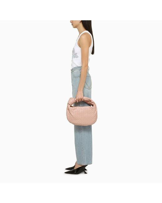 Borsa teen rosa chiaro di Bottega Veneta in Pink