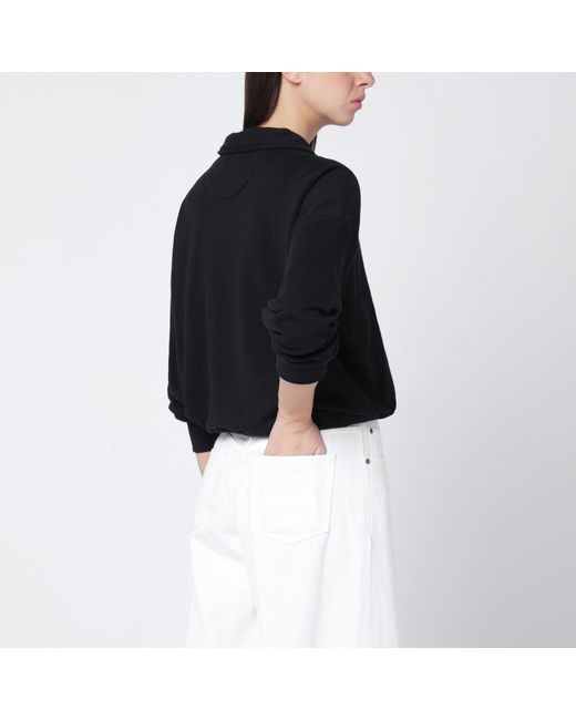 Polo Ralph Lauren Black Zip-Up Sweatshirt