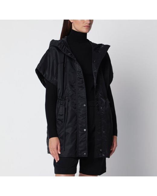 Weekend by Maxmara Black Sleeveless Jacket