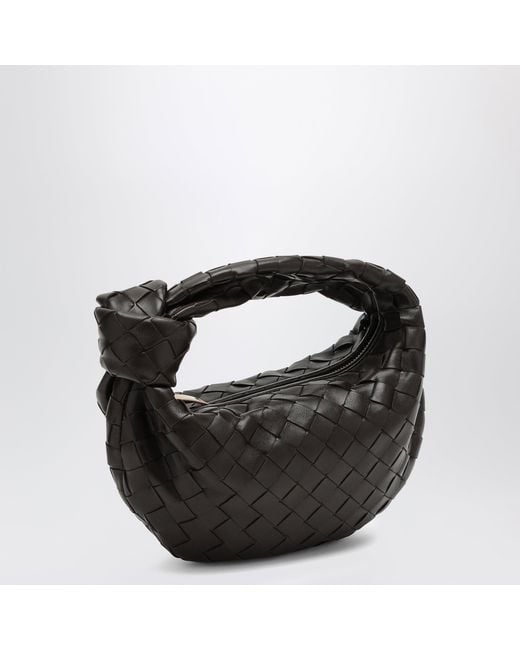 Bottega Veneta Black Fondant Mini Jodie Bag