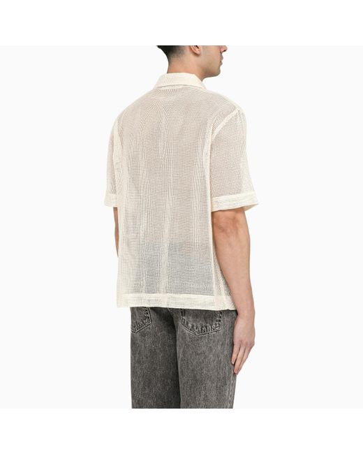 Séfr Natural Noam Cotton Knit Shirt for men