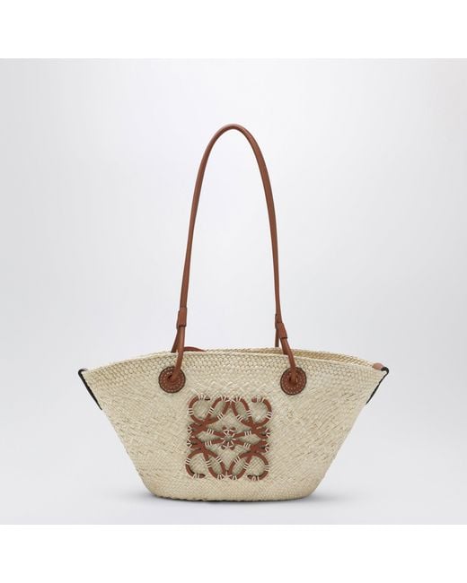 Loewe Natural Small Anagram Basket Bag