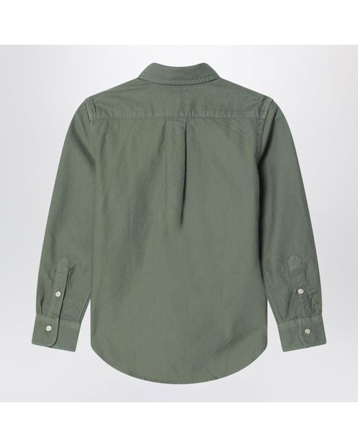 Polo Ralph Lauren Green Cargo Classic-Fit Oxford Shirt