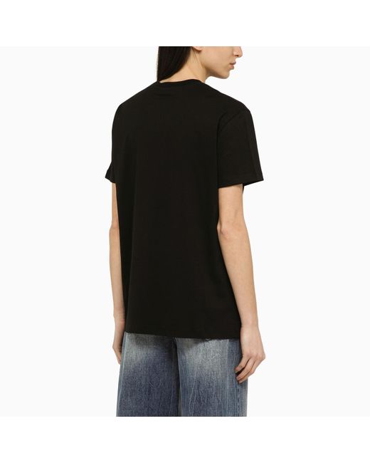 Wardrobe NYC Black Cotton Crew-neck T-shirt