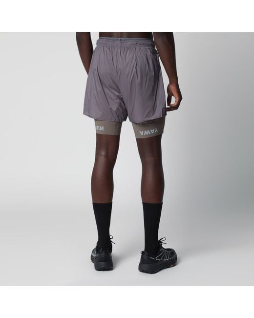 Satisfy Gray Shark Techsilk 8" Shorts for men