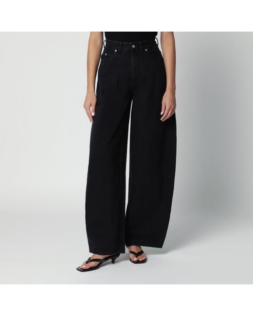 Jacquemus Black High-Waisted Denim Jeans