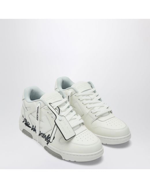 Off-White c/o Virgil Abloh White Sneakers Out Of Office For Walking for men