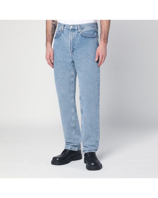 Agolde Hellblaue Jeans Aus Regeneriertem Denim in Blue für Herren