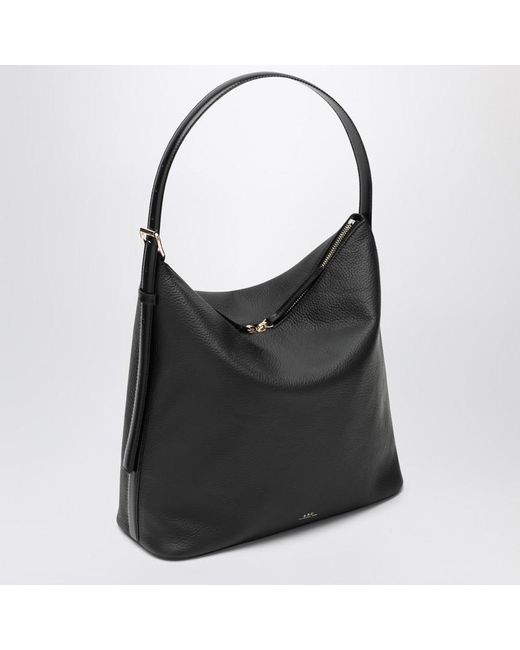 Borsa sac vera nera in pelle di A.P.C. in Black