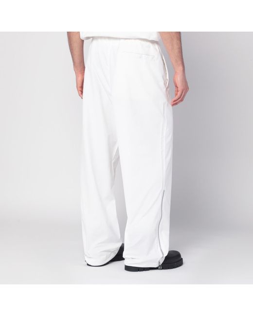 OAMC White Peacemaker Trousers for men