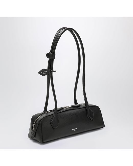Alaïa Black Small Teckel Leather Bag